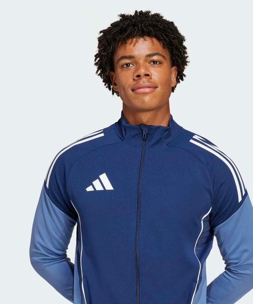 adidas（アディダス）の「ティロ 25 コンペティション トレーニングジャケット / ジャージ / トラックジャケット / アディダス adidas（ジャージ・メンズ・ブルー・LARGE/X-LARGE/MEDIUM/SMALL/XX-LARGE/XXX-LARGE）」の2枚目の写真