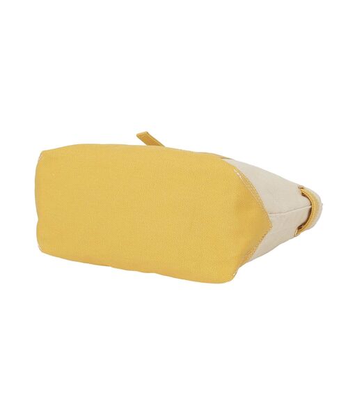 earth music&ecology（アースミュージックアンドエコロジー）の「ベルトキャンバストートバッグ M（トートバッグ・レディース・ネイビー/イエロー/グリーン・FREE）」の16枚目の写真