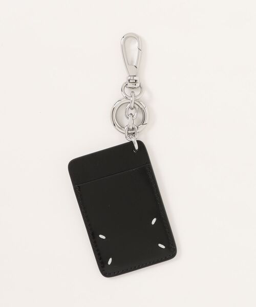 Maison Margiela（メゾンマルジェラ）の「Maison Margiela KEYRING CARD（キーケース/キーアクセサリー・メンズ・ブラック・FREE）」の2枚目の写真