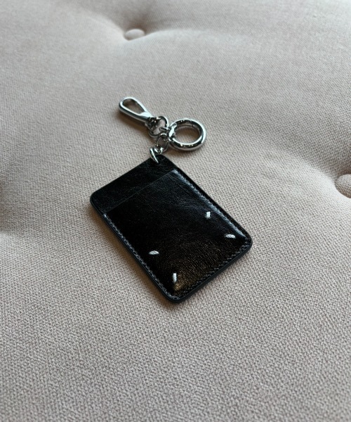 Maison Margiela（メゾンマルジェラ）の「Maison Margiela KEYRING CARD（キーケース/キーアクセサリー・メンズ・ブラック・FREE）」の3枚目の写真