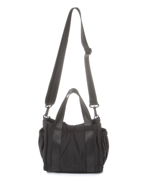 studio CLIP(スタディオクリップ)の「【6ポケット構造/2WAY】サイドポケットスクエアトートショルダー(トートバッグ・レディース・アイボリー/ブラック/ブルー・FREE)」の6枚目の写真