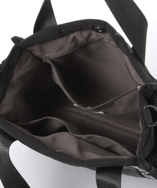 studio CLIP(スタディオクリップ)の「【6ポケット構造/2WAY】サイドポケットスクエアトートショルダー(トートバッグ・レディース・アイボリー/ブラック/ブルー・FREE)」の17枚目の写真