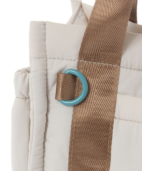 studio CLIP(スタディオクリップ)の「【6ポケット構造/2WAY】サイドポケットスクエアトートショルダー(トートバッグ・レディース・アイボリー/ブラック/ブルー・FREE)」の19枚目の写真