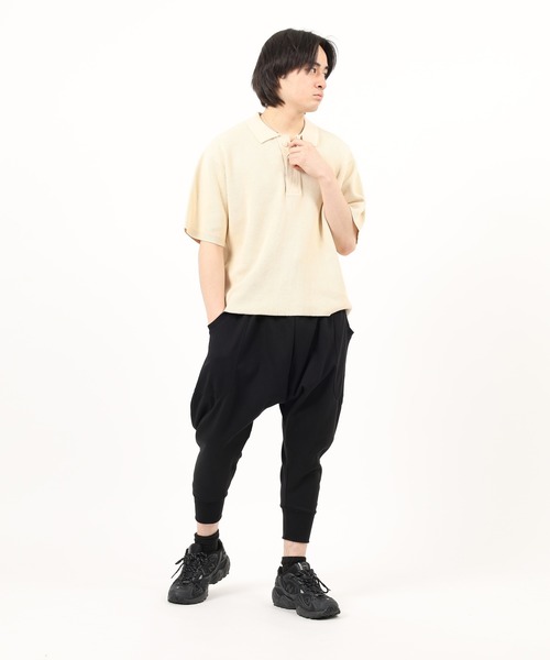 Relation(リレーション)の「ポンチバルーンパンツ(スウェットパンツ・メンズ・ブラック/グレー/ネイビー/グレー系その他/グレー系・XL/M/L)」の7枚目の写真