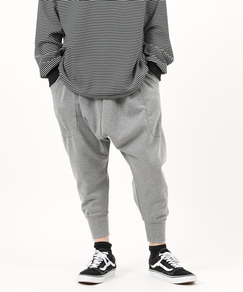Relation(リレーション)の「ポンチバルーンパンツ(スウェットパンツ・メンズ・ブラック/グレー/ネイビー/グレー系その他/グレー系・XL/M/L)」の8枚目の写真