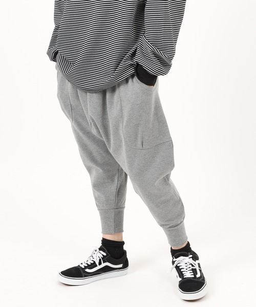 Relation(リレーション)の「ポンチバルーンパンツ(スウェットパンツ・メンズ・ブラック/グレー/ネイビー/グレー系その他/グレー系・XL/M/L)」の10枚目の写真