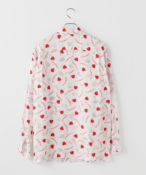 TOWNCRAFT(タウンクラフト)の「TOWN CRAFT / タウンクラフト PRINTED LOOP COLLAR SHIRT(シャツ/ブラウス・メンズ・ホワイト・LARGE)」の2枚目の写真