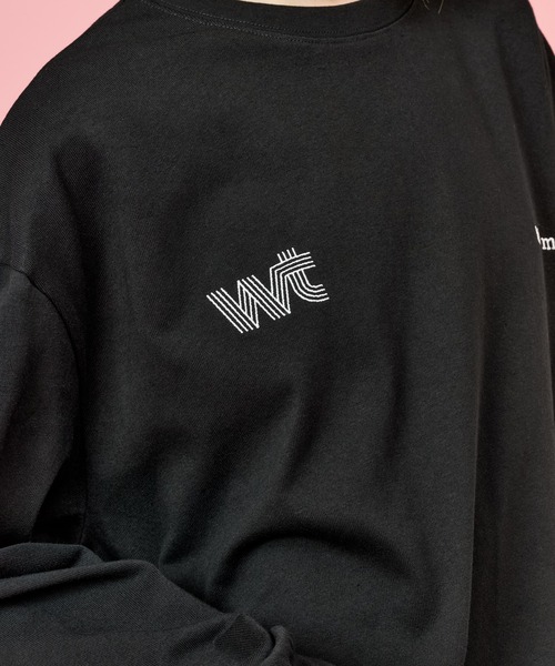 WETTEMPT（ウィテンプト）の「DRAWSTRING EMBROIDERY L/S TEE / ドローコード刺繍ロンT（Tシャツ/カットソー・メンズ・ブラック/グレー・SMALL/MEDIUM/LARGE）」の12枚目の写真