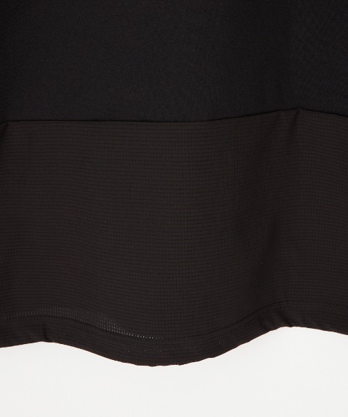 +phenix（プラスフェニックス）の「[＋phenix/プラスフェニックス] 別注 エアメッシュコンビ 7分袖Tシャツ【追加】（Tシャツ/カットソー・メンズ・ホワイト/ブラック・XL/L/M）」の9枚目の写真