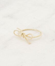 couture brooch（クチュールブローチ）の「リボンモチーフデザインリング（リング）」