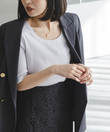 Noble | ULTIMAコットンラウンドネックT(Tシャツ/カットソー)