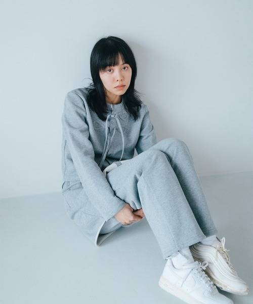 soduk(スドーク)の「【soduk】26SS新作 trousers' skirt / トラウザースカート(スウェットパンツ・レディース・ブラック/グレー・S/M)」の8枚目の写真