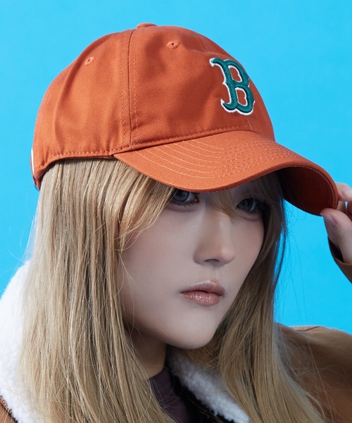 MLB(メジャーリーグベースボール)の「【MLB】キャップ(キャップ・メンズ・ワインレッド/ブラック/ブルー/グリーン/ホワイト/ブラック系/ネイビー/ブラウン/オレンジ・FREE)」の9枚目の写真