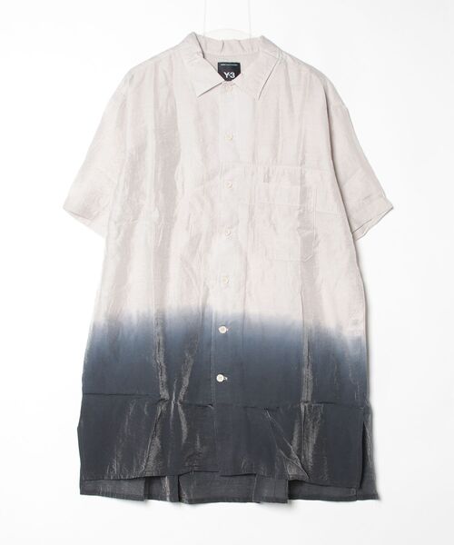 Y-3（ワイスリー）の「Y-3 DIP DYE SHORT SLEEVE LONG SHIRT（シャツ/ブラウス・メンズ・ホワイト系その他・MEDIUM/SMALL/X-SMALL/X-LARGE/LARGE）」の5枚目の写真