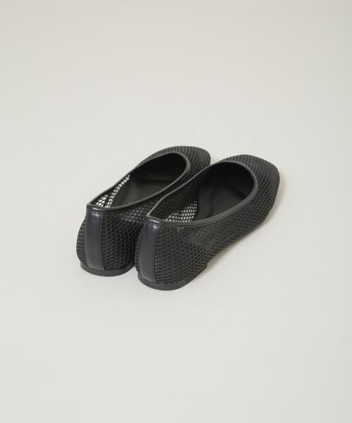 NANO universe（ナノユニバース）の「メッシュフラットパンプス（パンプス・レディース・ブラック/ホワイト・37/36/38）」の16枚目の写真