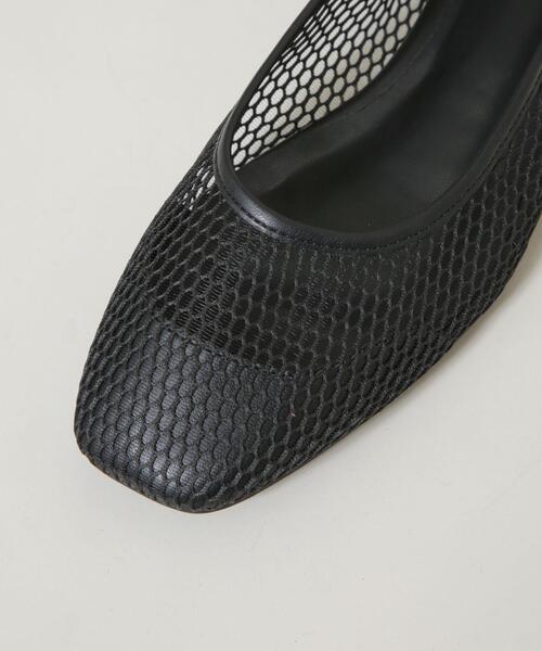 NANO universe（ナノユニバース）の「メッシュフラットパンプス（パンプス・レディース・ブラック/ホワイト・37/36/38）」の17枚目の写真
