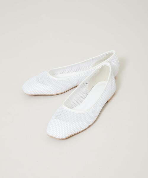 NANO universe（ナノユニバース）の「メッシュフラットパンプス（パンプス・レディース・ブラック/ホワイト・37/36/38）」の19枚目の写真