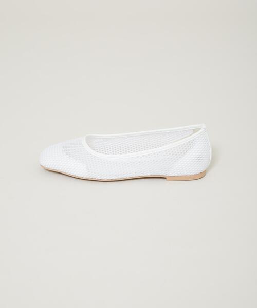 NANO universe（ナノユニバース）の「メッシュフラットパンプス（パンプス・レディース・ブラック/ホワイト・37/36/38）」の20枚目の写真