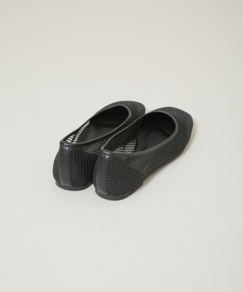 NANO universe（ナノユニバース）の「メッシュフラットパンプス（パンプス・レディース・ブラック/ホワイト・37/36/38）」の9枚目の写真