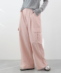 ABYS（アビス）の「ストライプカーゴパンツ（カーゴパンツ）」