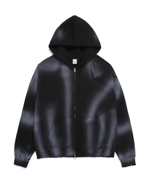 PIMADAZIWIN（ピマダジウィン）の「Aurora Hood Zip-Up_[Black]（パーカー・レディース・ブラック・LARGE/MEDIUM/X-LARGE）」の2枚目の写真