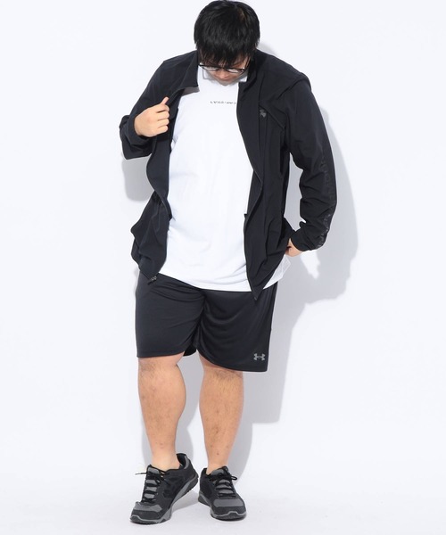 UNDER ARMOUR(アンダーアーマー)の「ショートパンツ ハーフパンツ 短パン メンズ 大きいサイズ LOOSE サイドロゴ ショーツ トレーニング ウォーキング 楽 UNDER ARMOUR アンダーアーマー(その他パンツ・メンズ・グリーン/ブラック・5XL/4XL/3XL)」の5枚目の写真