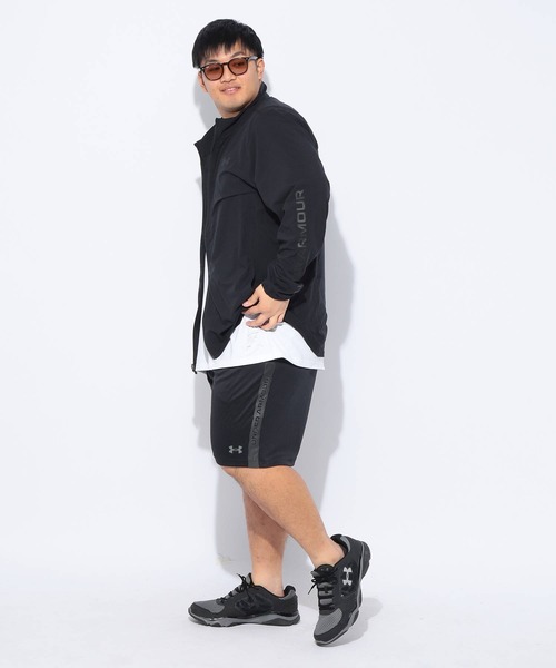 UNDER ARMOUR(アンダーアーマー)の「ショートパンツ ハーフパンツ 短パン メンズ 大きいサイズ LOOSE サイドロゴ ショーツ トレーニング ウォーキング 楽 UNDER ARMOUR アンダーアーマー(その他パンツ・メンズ・グリーン/ブラック・5XL/4XL/3XL)」の7枚目の写真