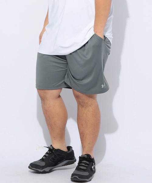 UNDER ARMOUR(アンダーアーマー)の「ショートパンツ ハーフパンツ 短パン メンズ 大きいサイズ LOOSE サイドロゴ ショーツ トレーニング ウォーキング 楽 UNDER ARMOUR アンダーアーマー(その他パンツ・メンズ・グリーン/ブラック・5XL/4XL/3XL)」の14枚目の写真