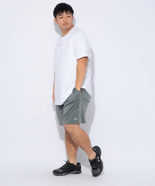 UNDER ARMOUR(アンダーアーマー)の「ショートパンツ ハーフパンツ 短パン メンズ 大きいサイズ LOOSE サイドロゴ ショーツ トレーニング ウォーキング 楽 UNDER ARMOUR アンダーアーマー(その他パンツ・メンズ・グリーン/ブラック・5XL/4XL/3XL)」の15枚目の写真