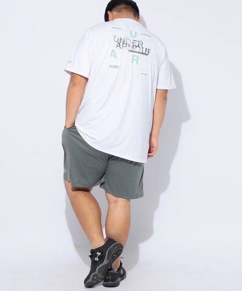 UNDER ARMOUR(アンダーアーマー)の「ショートパンツ ハーフパンツ 短パン メンズ 大きいサイズ LOOSE サイドロゴ ショーツ トレーニング ウォーキング 楽 UNDER ARMOUR アンダーアーマー(その他パンツ・メンズ・グリーン/ブラック・5XL/4XL/3XL)」の16枚目の写真