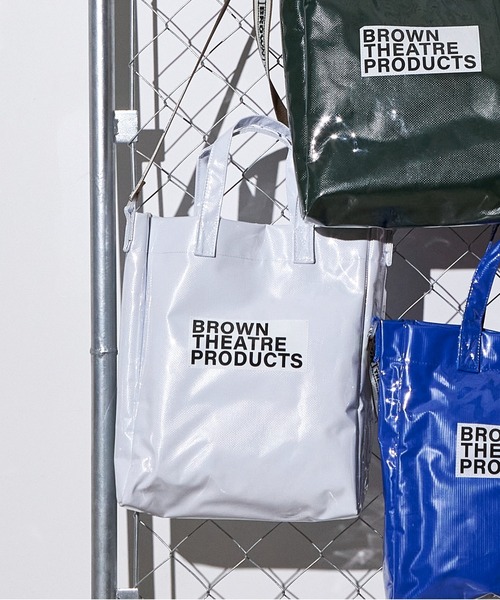 SALON de RUBAN（サロンドルヴァン）の「【SALON de RUBAN / サロン ド ルヴァン】 BROWN THEATRE PRODUCTS 2wayトート 10周年記念モデル（トートバッグ・レディース・ブラック/ブルー/グリーン/ホワイト/オレンジ・FREE）」の3枚目の写真