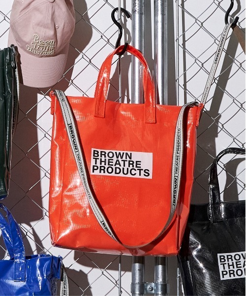 SALON de RUBAN（サロンドルヴァン）の「【SALON de RUBAN / サロン ド ルヴァン】 BROWN THEATRE PRODUCTS 2wayトート 10周年記念モデル（トートバッグ・レディース・ブラック/ブルー/グリーン/ホワイト/オレンジ・FREE）」の2枚目の写真
