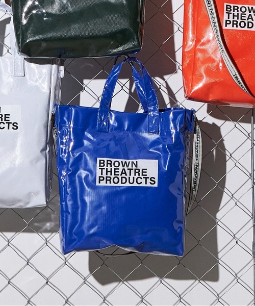 SALON de RUBAN（サロンドルヴァン）の「【SALON de RUBAN / サロン ド ルヴァン】 BROWN THEATRE PRODUCTS 2wayトート 10周年記念モデル（トートバッグ・レディース・ブラック/ブルー/グリーン/ホワイト/オレンジ・FREE）」の5枚目の写真