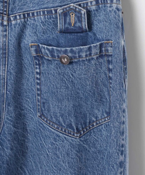 BAYFLOW（ベイフロー）の「【EF(エフ)】デニムボリュームパンツ（WOMEN）（デニムパンツ・レディース・インディゴブルー/グレー・FREE）」の20枚目の写真