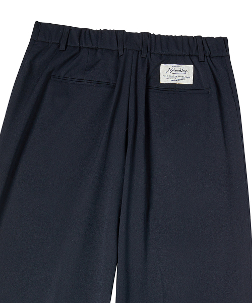 Beyond Closet（-）の「[COLLECTION LINE] アルチザンテーラードウールパンツネイビー（スラックス・メンズ・その他・LARGE/MEDIUM）」の4枚目の写真