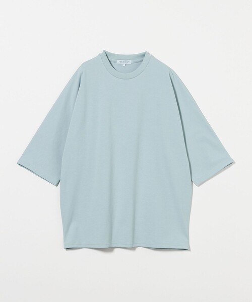 A DAY IN THE LIFE UNITED ARROWS(アデイインザライフユナイテッドアローズ)の「ポンチ ドルマンスリーブ ビッグTシャツ<A DAY IN THE LIFE>(Tシャツ/カットソー・メンズ・ホワイト/ブラック/ライトブルー・L/M)」の1枚目の写真