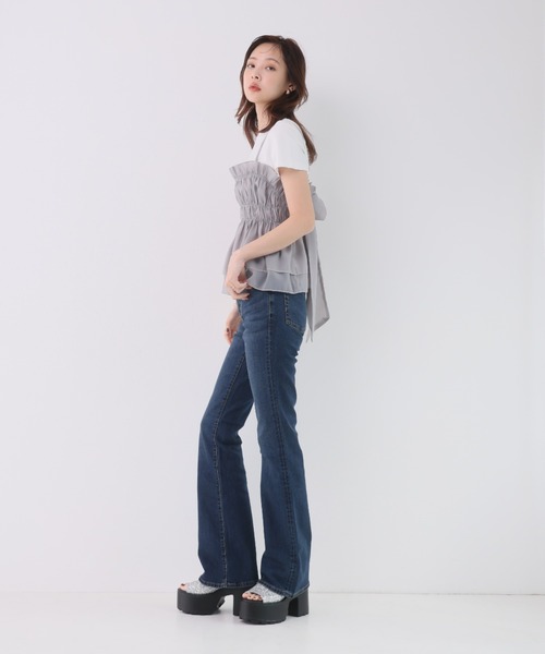 VIVIAN(ヴィヴィアン)の「厚底チャンキーヒールストラップサンダル ZOZOTOWN+オフィシャルサイト限定商品(サンダル・レディース・シルバー系その他5/ブラック×グレー・S/M/L)」の19枚目の写真
