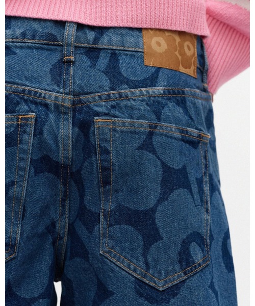 marimekko(マリメッコ)の「【Maridenim】Marssi Unikko / Short pants(デニムパンツ・レディース・サックスブルー・25inch/26inch/27inch/28inch/29inch/30inch)」の8枚目の写真