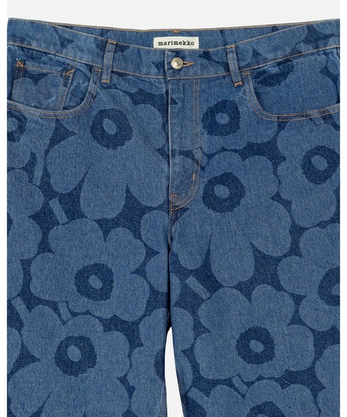 marimekko(マリメッコ)の「【Maridenim】Marssi Unikko / Short pants(デニムパンツ・レディース・サックスブルー・25inch/26inch/27inch/28inch/29inch/30inch)」の11枚目の写真