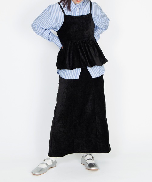 PUNYUS（プニュズ）の「キャンディストライプシャツ（シャツ/ブラウス・レディース・グリーン/イエロー/ブルー・1/2/3/4/5）」の8枚目の写真