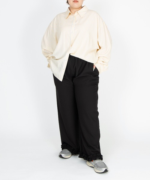 PUNYUS（プニュズ）の「キャンディストライプシャツ（シャツ/ブラウス・レディース・グリーン/イエロー/ブルー・1/2/3/4/5）」の20枚目の写真