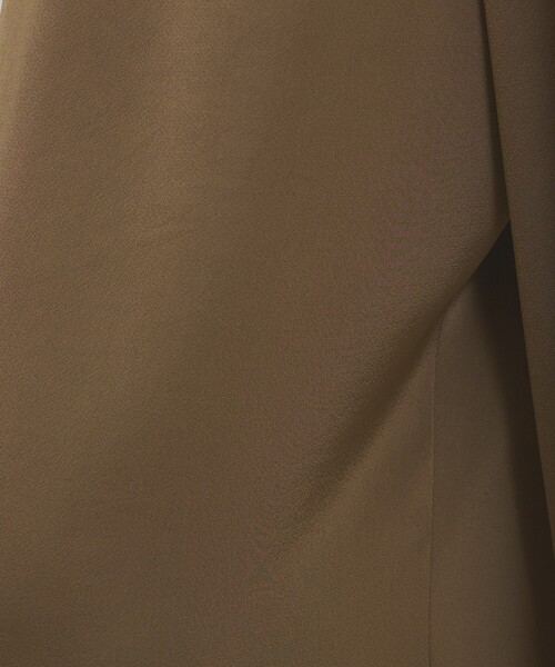 qualite（カリテ）の「【接触冷感＆吸水速乾】クールサテンパンツ/セットアップ対応/夏服/春服/オフィスカジュアル/きれいめ（その他パンツ・レディース・グレー/カーキ/ブラック・38/34/36）」の11枚目の写真