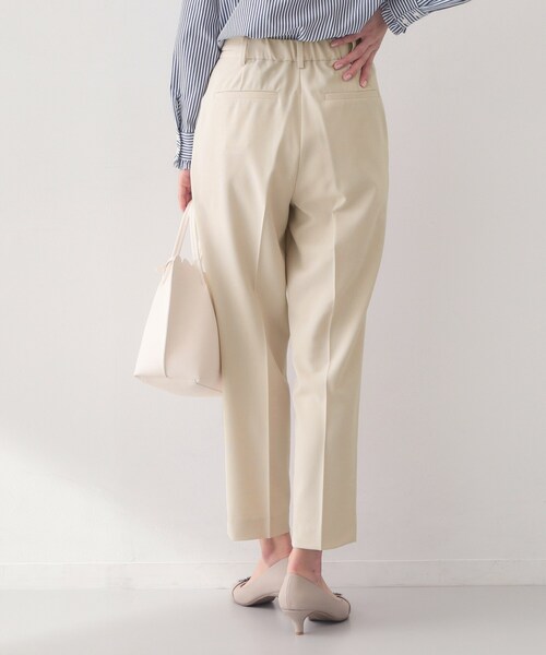 index（インデックス）の「ストレッチテーパードパンツ/セットアップ可【洗濯機OK/接触冷感/吸水速乾/防シワ】《SS～LL》（その他パンツ・レディース・ナチュラル/グレー/ネイビー/オレンジ系・42/40/38/36/34）」の13枚目の写真