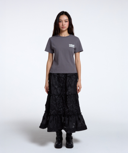 CONY(コール アウト ニューイヤー)の「CALLOUT STANDARD TEE/ CHARCOAL(Tシャツ/カットソー・レディース・その他・OS)」の2枚目の写真