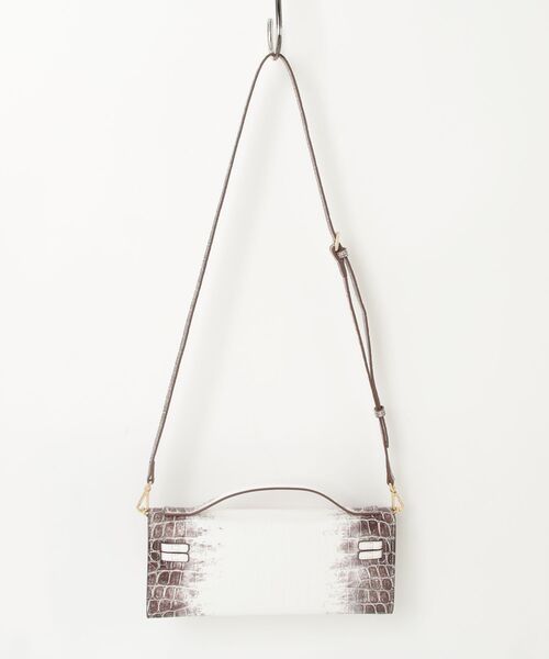 Ray BEAMS（レイビームス）の「JWPEI Bria/SクロコB（トートバッグ・レディース・ホワイト・ONE SIZE）」の2枚目の写真