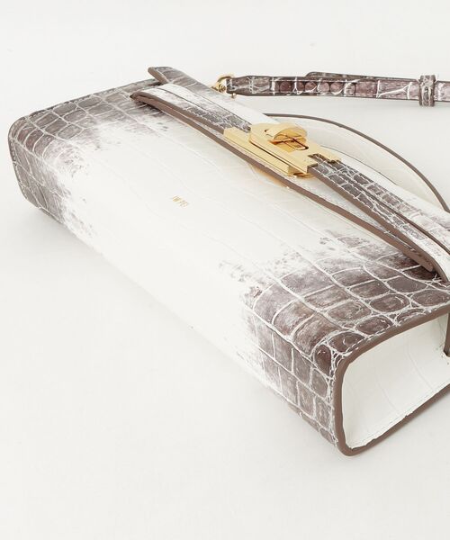 Ray BEAMS（レイビームス）の「JWPEI Bria/SクロコB（トートバッグ・レディース・ホワイト・ONE SIZE）」の3枚目の写真