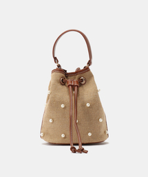 MIAN | MIAN / ミアン パール付き巾着トートバッグ(トートバッグ)