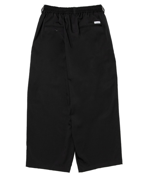 COOTIE PRODUCTIONS（クーティープロダクションズ）の「Ny/Wo Twill Wrap Wide Easy Trousers（その他パンツ・メンズ・ブラック・SMALL/MEDIUM）」の4枚目の写真