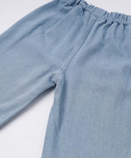 URBAN CHERRY(アーバンチェリー)の「【2点セット】デニムプリーツキャミビスチェ+ストレートパンツ(その他トップス・キッズ・ブルー・110cm/120cm/130cm)」の20枚目の写真