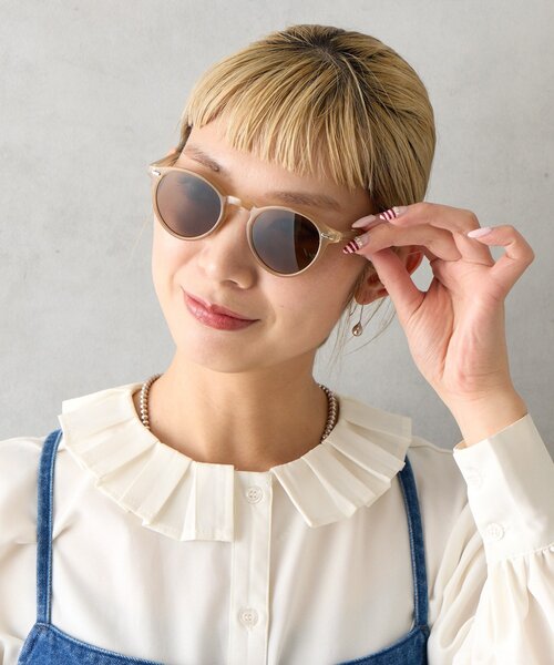 BIRTHDAY BAR(バースデイバー)の「ボストンサングラス(サングラス・レディース・ブラック/ベージュ・0)」の13枚目の写真